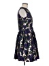 MSGM Floral Purple Cocktail Dress Size EU (IT) 42 / US 6 - photo 4