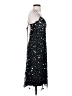 BCBGMAXAZRIA Solid Black Cocktail Dress Size S - photo 4