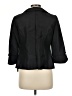Dana Kay 100% Polyester Animal Print Black Blazer Size 8 - photo 2