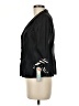 Dana Kay 100% Polyester Animal Print Black Blazer Size 8 - photo 5
