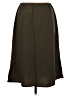 Uniqlo 100% Polyester Solid Brown Casual Skirt Size M - photo 2