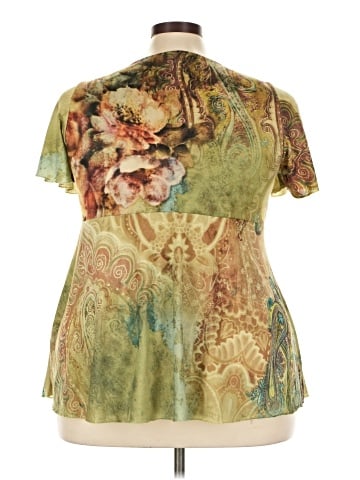 DressBarn Short Sleeve Blouse (view 2)