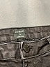 Just Black Solid Black Denim Skirt Size L - photo 4
