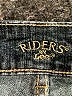 Riders by Lee Chevron-herringbone Blue Jeans Size 18 - photo 4