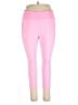 Athletic Works Color Block Pink Active Pants Size 20 - photo 1