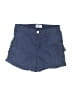 RSQ 100% Cotton Solid Blue Cargo Shorts Size S - photo 1