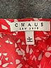 Chaus 100% Polyester Red Sleeveless Blouse Size L - photo 7