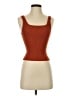 Babaton 100% Nylon Orange Tank Top Size S - photo 1