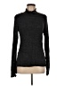 Apana Gray Black Long Sleeve Turtleneck Size M - photo 1