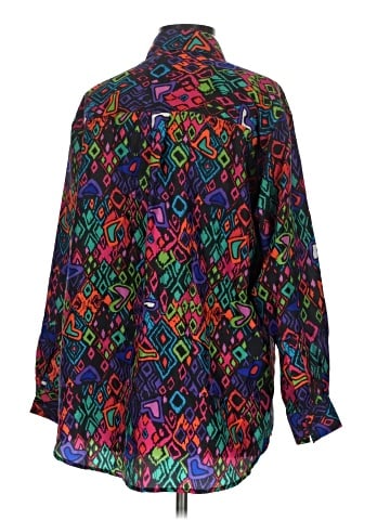 Capezio Long Sleeve Silk Top (view 2)
