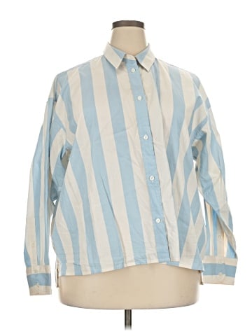 J.Crew Collection Long Sleeve Button-Down Shirt (view 1)