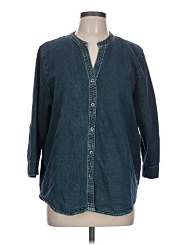Hot Cotton Denim Jacket (view 1)