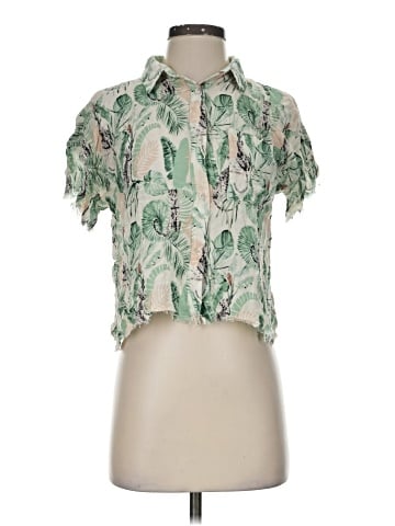 Philosophy Republic Clothing Short Sleeve Blouse (view 1)