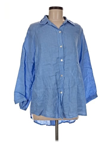 Meo Meli 3/4 Sleeve Button-Down Shirt (view 1)
