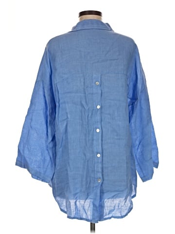 Meo Meli 3/4 Sleeve Button-Down Shirt (view 2)