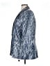 Forever Unique London 100% Polyurethane Animal Print Blue Blazer Size 12 - photo 5