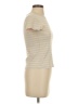 Monki Tan Short Sleeve Turtleneck Size S - photo 4