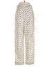 MNG Polka Dots Ivory Casual Pants Size S - photo 2