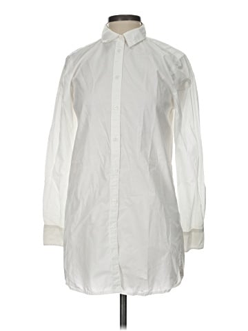 Madewell Button-Down Tunic Shirt with Pockets (view 1)