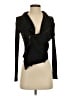 BCBGMAXAZRIA 100% Polyester Black Long Sleeve Top Size XXS - photo 1