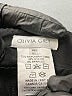 Olivia Grey Solid Black Shorts Size M - photo 3