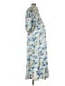ASOS Design 100% Polyester Blue Casual Dress Size 6 Maternity - photo 4