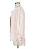 DKNY 100% Rayon Color Block Ivory Long Sleeve Blouse Size S - photo 5