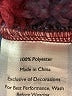 Eddie Bauer 100% Polyester Burgundy Fleece Size XL - photo 7