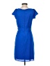 Gianni Bini Solid Blue Casual Dress Size 4 - photo 2