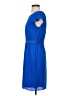 Gianni Bini Solid Blue Casual Dress Size 4 - photo 5