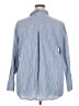 Old Navy Stripes Blue Long Sleeve Button-Down Shirt Size 3X - photo 2