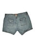 Bongo 100% Cotton Blue Denim Shorts Size 18 - photo 2