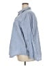 Old Navy Stripes Blue Long Sleeve Button-Down Shirt Size 3X - photo 5