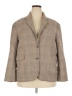 Babaton Plaid Tan Blazer Size 2 - photo 1