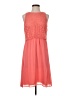 Ann Taylor LOFT 100% Polyester Orange Cocktail Dress Size 4 - photo 1