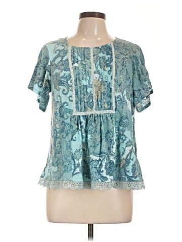 Vintage America Blues Short Sleeve Blouse (view 1)