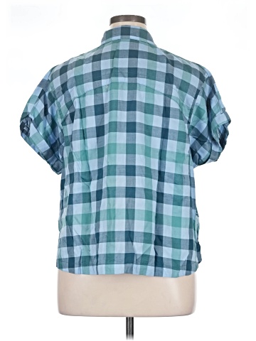 L.L.Bean Short Sleeve Button-Down Shirt (view 2)