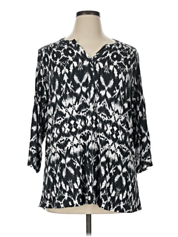 Max Jeans 3/4 Sleeve Blouse (view 1)