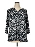 Max Jeans Black 3/4 Sleeve Blouse Size 1X - photo 1