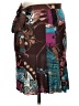 Blumarine Paisley Brown Casual Skirt Size EU (IT) 42 / US 6 - photo 2