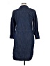 Talbots 100% Cotton Blue Raincoat Size 16 - photo 2