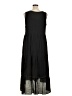 Unbranded Solid Black Casual Dress Size 1X - photo 2