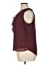 Tommy Hilfiger 100% Polyester Burgundy Sleeveless Blouse Size XL - photo 5