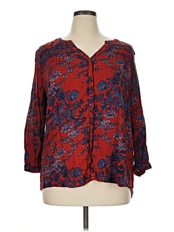 Lucky Brand 3/4 Sleeve Blouse (view 1)