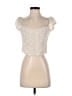 Elodie Ivory Short Sleeve Top Size M - photo 1