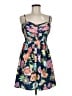 Roxy 100% Polyester Tropical Blue Casual Dress Size M - photo 1