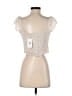 Elodie Ivory Short Sleeve Top Size M - photo 2