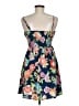 Roxy 100% Polyester Tropical Blue Casual Dress Size M - photo 2