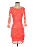 Arden B. Orange Cocktail Dress Size XS - photo 1