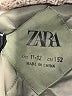 Zara Solid Green Jacket Size 11 - 12 - photo 3